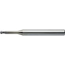 ユニオンツール HMWCOAT2枚刃高硬度材加工用ロングネックボールエンドミルHWLB ボール半径R0.75×有効長6×刃長1.2×首径1.47×全長45 HWLB2015060 切削工具 旋削 フライス加工工具(代引不可)