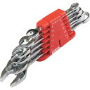 ベストツール BEST Pホルダー式6丁組コンビレンチセット KS60P 手作業工具 レンチ スパナ プーラー コンビネーションスパナ(代引不可)(4)