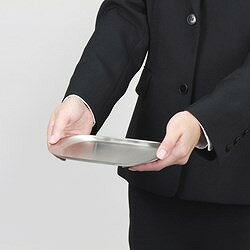 OP 小判型ステンレストレー 大 KN400 オフィス 住設用品 オフィス備品 店舗用品(代...