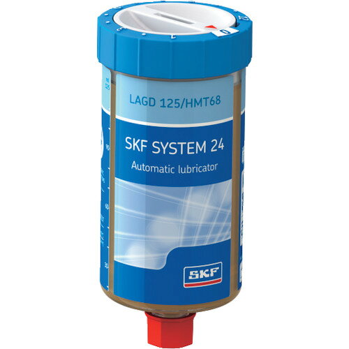 SKF SYSTEM24 ガス式自動給油器 LAGD125/HMT68 中温用オイル 125CC LAGD125HMT68 ...