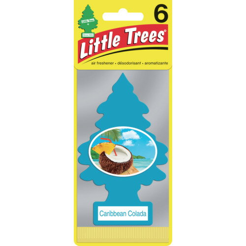 リトルツリーズ LT エアーフレッシュナー 6P - Caribbean Colada(カリビアンコラーダ) LT653 手作業工具 車輌整備用品 洗車用品(代引不可)