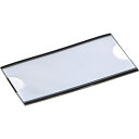 TRUSCO マグネット式見出しプレート 40X80 黒 10枚入 MGP40X80BK オフィス 住設用品 オフィス備品 マグネット(代引不可)