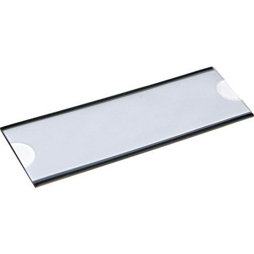 特長●マグネットでピッタリとくっつく見出しプレートです。●切り込みがついているので、ラベルの出し入れが簡単にできます。●ベースのカラーが4色から選べ、用途別・棚ごとの色分けも可能です。●（赤・青・黄・黒）●各プレートに見出しカードが1枚付いています。用途●スチール製品の引出見出しに。●スチールラックの棚番号、収納品の表示に。●ロッカー、キャビネットなどの名札に。●商品棚の価格表示に。仕様●幅(mm)：110●長さ(mm)：40●厚さ(mm)：1.2●色：黒●規格：中紙入●パック入数(枚)：10仕様2●両サイド切込み付のポケットで見出しカードの取替え可能●各プレートに見出しカード1枚付材質／仕上●マグネットシート●ポリ塩化ビニル（PVC）●紙注意●高温多湿での保管は避けて下さい。●70℃以上で保管ご使用されますと変形や劣化する場合があります。原産国：日本【代引きについて】こちらの商品は、代引きでの出荷は受け付けておりません。【送料について】北海道、沖縄、離島は送料を頂きます。