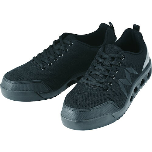 MARUGO マンダムニット#001 ブラック 23.5 MNDMNIT001BK235 保護具 安全靴 作業靴 プロテクティブスニ..