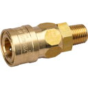 NKCカップリング NL型カップリングソケット(BSBM) R3/8 オネジ NL23SMB 空圧用品 流体継手 チューブ 金属カップリング(代引不可)