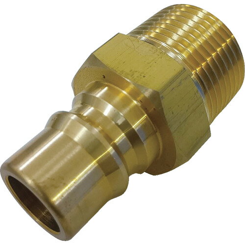 NKCカップリング NL型カップリングプラグ(BSBM) R3/4 オネジ NL46PMB 空圧用品 流体継手 チューブ 金属カップリング(代引不可)