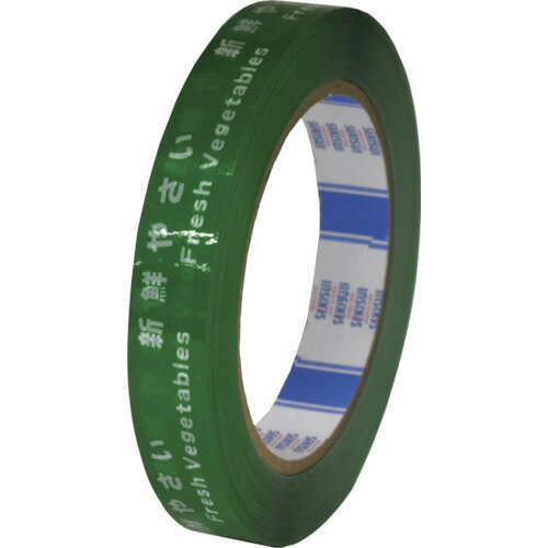積水 野菜結束テープ#808 20X100 ミドリ P808MX2 梱包用品 テープ用品 仮止め 結束テープ(代引不可)