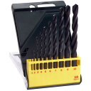 ボッシュ 鉄工ドリルビットセット PRMD10 切削工具 穴あけ工具 ハイスドリル(代引不可)