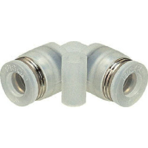 PISCO チューブフィッティングPP ユニオンエルボ PPV12 空圧用品 流体継手 チューブ チューブ継手(代引不可)