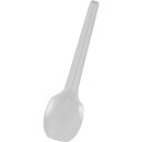 HEIKO プラスチックスプーン 透明 10cm バラ 100本入り 4513008 研究用品 厨房用品 調理器具(代引不可)