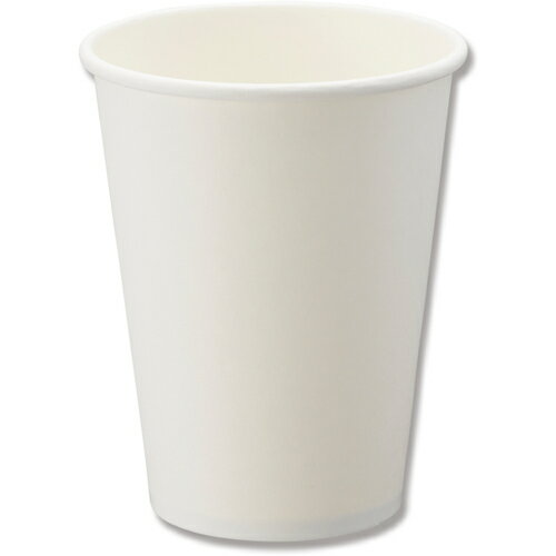 HEIKO ペーパーカップ アイス ホット兼用 12オンス 口径90mm ホワイト 50個入り 4535992 研究用品 厨房..