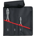 KNIPEX ツイングリップ2点セット(150、250mm)プラスチックハンドル 001961V02 手作業工具 プライヤー ニッパ ピンセット プライヤー(代...