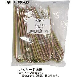 DAIDОHANT ロープ止め J型 (20本入) 6×150 (クロメート) 10175835 金物 建築資材 ...
