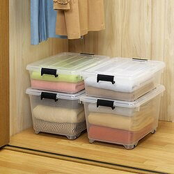 JEJアステージ コロモ50深 116794 物流 保管用品 収納用品 フタ式収納ケース(代引不可)