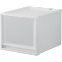 TENMA フィッツケース FC40-3530 25L ホワイトクリア 110014952 物流 保管用品 収納用品 引き出し式収納ケース(代引不可)