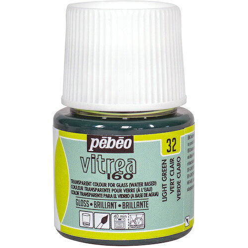 Pebeo ヴィトレア 160 グロス色 ライトグリーン32 111032 工事 照明用品 塗装 内装用品 塗料(代引不可)