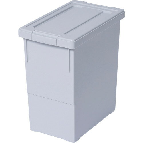 TENMA いれと庫interior L グレー 110015467 物流 保管用品 収納用品 フタ式収納ケース(代引不可)