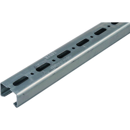 NEGUROSU 長穴付きダクターチャンネル 16D1R 電子機器 電設配線部品 ケーブルカバー(代引不可)