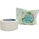 TERAOKA 再生PET布テープ No.1605 白 50mm×25M 1605W50X25 梱包用品 テープ用品 梱包用テープ(代引不可)