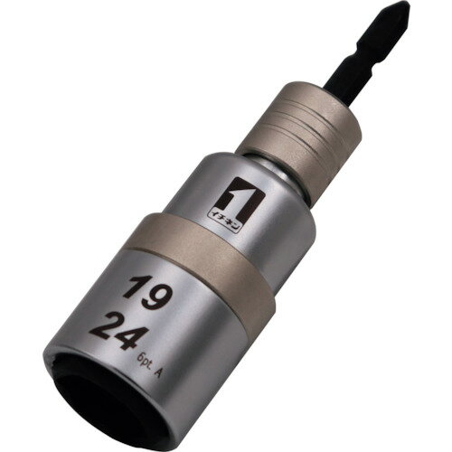 MUSTTOOL 軸交換式ダブルソケット19×24 IMー1924IQー6K 19723 手作業工具 ソケット...