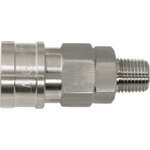日東 ステンレス製ハイカプラ ふっ素ゴムFKM X-100(04122) 20SMSUSFKM 空圧用品 流体継手 チューブ 金属カップリング(代引不可)【送料無料】