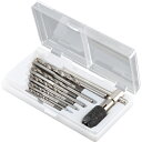 ミツトモ 11コ組 タップ 下穴ドリル M3-M4-M5-M6-M8/Tハンドル 22305 切削工具 ねじ切り工具 ハンドタップ(代引不可)