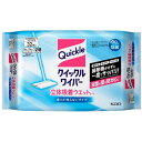Kao クイックルワイパー 立体吸着ウエットシート 32枚 327840 清掃 衛生用品 清掃用品 ウエス(代引不可)