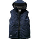 BURTLE ストレッチフーディ防寒ベスト3264-3-XLネイビー 32643XL 環境改善用品 寒さ対策用品 防寒着(代引不可)【送料無料】