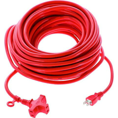 TRUSCO トラスコ 3個口ソフトタイプ延長コード 20m オレンジ TKC15203PSO(代引不可)【送料無料】