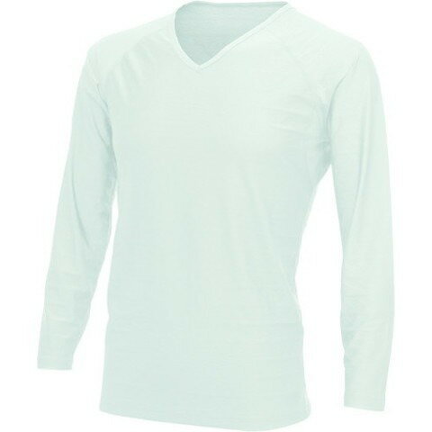 Work Clothes - リベルタ 20_FTW_長袖Vネック/WHT(S) FTW25153500(代引不可)【送料無料】