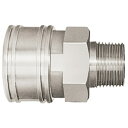 日東 TSPカプラ ステンレス製 ふっ素ゴムFKM X-100(00748) 3TSMSUSFKM 空圧用品 流体継手 チューブ 金属カップリング(代引不可)【...
