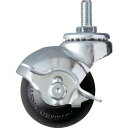 ハンマー ねじ込み式キャスター 405Aシリーズ自在SP付ゴム 自在ストッパー付 車輪径50mm 40515A20R50 金物 建築資材 キャスター ねじ込み式...