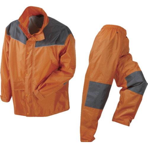 川西 ワイルドタフレイン オレンジ 3Lサイズ 3546OR3L 保護具 作業服 雨具(代引不可)【送料無料】 川西 ワイルドタフレイン オレンジ 3Lサイズ 3546OR3L 保護具 作業服 雨具(代引不可)【送料無料】