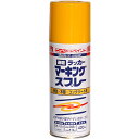 ニッぺ ラッカーマーキングスプレー 400ML イエロー 4976124263446 工事 照明用品 塗装 内装用品 塗料(代引不可)