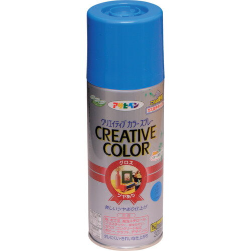 アサヒペン クリエイティブカラースプレー 300ML 69スカイブルー 503251 工事 照明用品 塗装 内装用品 塗料(代引不可)