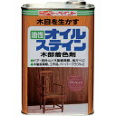 ニッぺ 油性オイルステイン 1L ワインレッド HPB015-1 4976124520617 工事 照明用品 塗装 内装用品 塗料(代引不可)