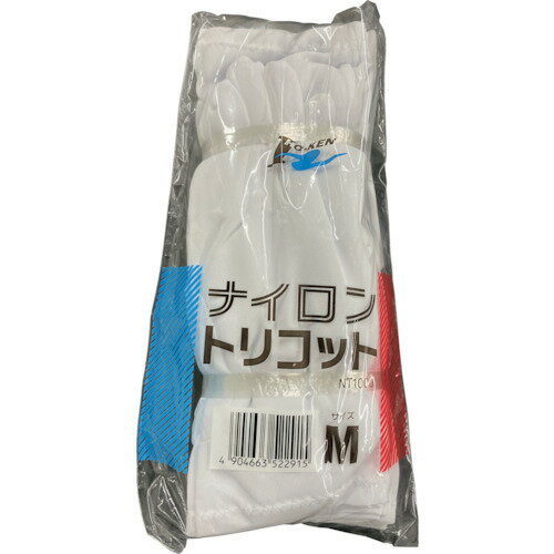 HO-KEN ナイロントリコットNT1000 Mサイズ 52291 保護具 作業手袋 スムス手袋(代引不可)