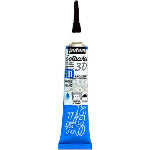 Pebeo セタカラー3Dブロードパール20mlNO.201ホワイト 557201 工事 照明用品 塗装 内装用品 塗料(代引不可)