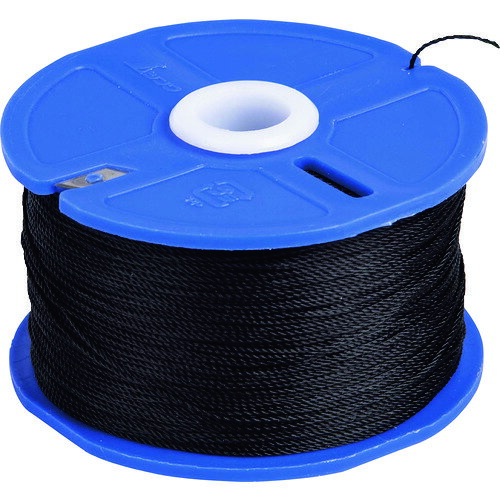 シンワ ポリエステル水糸 リール巻 極太 1.2mm 120m ブラック 78492 測定 計測用品 測量用品 墨つぼ チ..