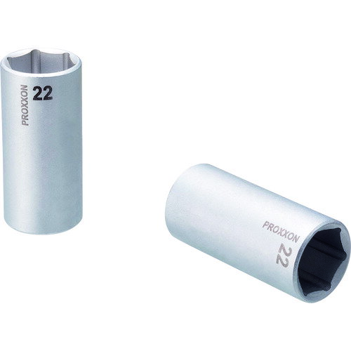 PROXXON ディープソケット3/8"(6角タイプ) 22mm 83548 手作業工具 ソケットレンチ ソケット(代引不可)