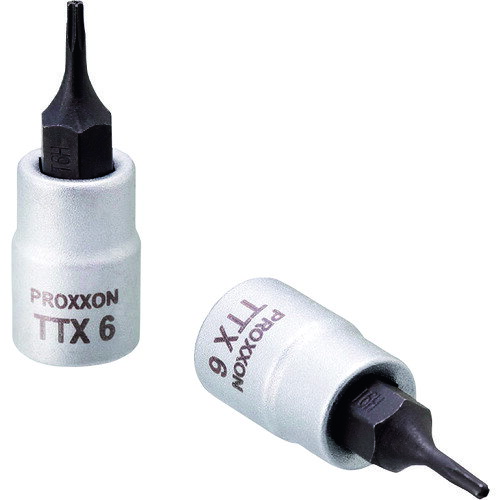 PROXXON トルクス[[R下]]ビットソケット いじり止め穴付 TTX6 83752 手作業工具 ソケットレンチ ヘックスローブソケット(代引不可)