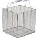 水本 洗浄カゴ(角型) 300×300×300 A2390 研究用品 ボトル 容器 カゴ(代引不可)【送料無料】