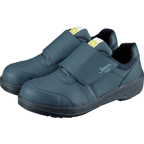 シモン 静電保護靴 短靴 8918紺 23.5cm 8918NVSEIDEN235 保護具 安全靴 作業靴 静電安全靴(代引不可)【送料無料】