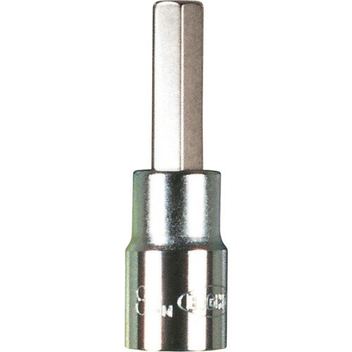 EIGHT 六角ソケットビット 標準寸法(差込角9.5mm) 5mm 単品 83SB5 手作業工具 ソケットレンチ ソケットビット(代引不可)