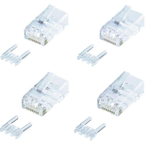 特長●ギガビット完全対応、自作用RJ-45コネクタです。●自作用RJ-45コネクタです。●単線用です。●カテゴリ6（ギガビットイーサネット）に完全対応しています。仕様2●構造：単線用●対応伝送帯域：カテゴリ6(1000BASE-TX)、エンハンスドカテゴリ5(1000BASE-T)、カテゴリ5(100BASE-TX)、カテゴリ3(10BASE-T)適合●入数：10個●付属品：ロードバー●適合ケーブル：KB-T6L-CB100N・300N(カテゴリ6単線ケーブル)●適合工具：HT-500R原産国：台湾【代引きについて】こちらの商品は、代引きでの出荷は受け付けておりません。【送料について】北海道、沖縄、離島は送料を頂きます。