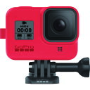 GoPro 【売切廃番】 ウェアラブルカメラ用オプション スリーブ+ランヤードforHERO8 ファイヤークラッカーレッド AJSST008 測定 計測用品 撮...