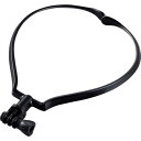 ELECOM GoPro汎用ネックレス式マウント 上下調整可能 落下防止 アジャスター付 ブラック ACMBNE01BK 測定 計測用品 撮影機器 ウェアラブル...