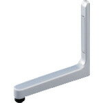 IRIS アルミシンプルパーテション安定脚 ASPAK オフィス 住設用品 オフィス家具 パーテーション(代引不..