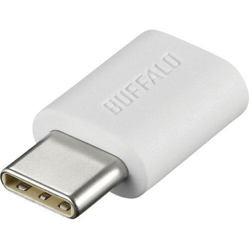 BUFFALO 変換アダプタ USB microB to Type-C ホワイト BSMPCADC100WH オフィス 住設用品 OA用品 ケーブル(代引不可) BUFFALO 変換アダプタ USB microB to Type-C ホワイト BSMPCADC100WH オフィス 住設用品 OA用品 ケーブル(代引不可)