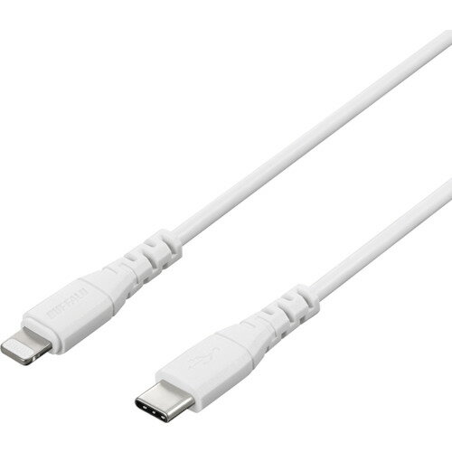BUFFALO USB2.0 Type-C - Lightning PD対応ケーブル 0.5m ホワイト BU2CL05WH オフィス 住設用品 OA用品 ケーブル(代引不可) BUFFALO USB2.0 Type-C - Lightning PD対応ケーブル 0.5m ホワイト BU2CL05WH オフィス 住設用品 OA用品 ケーブル(代引不可)